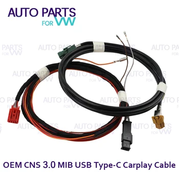 OEM CNS3.0 MIB USB Tip-C Carplay Cablu Fata-Spate, USB Cablu Adaptor de Cablaj Pentru VW Tiguan MK2
