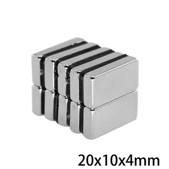 5~100buc 20x10x4 mm Puternic Sector, Magnet de Neodim 20mm*10mm Neodim Magnetic 20x10x4mm Magneți de pământuri Rare 20*10*4 mm N35