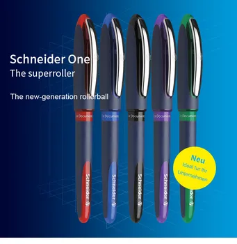 Schneider UNUL de Mare capacitate Pix cu Gel Super Neted Drept Lichid Rollerball Pen 0.3/0.5/0.6 mm Biroul Semnătura Pen