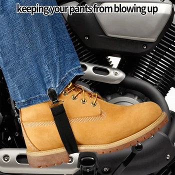 Pantaloni Cleme Motocicleta Reglabil Curele de Boot Clipuri Gâfâi Etrieri Elastic Picior Bretele pentru Femei și Bărbați Favoruri