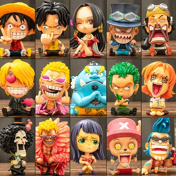 Anime One Piece Nava Figura Luffy De Viteze 5 Zoro Nami Sanji Robin Boa Hancock Doflamingo Ace Thousandsunny Barca De Acțiune Figura Jucarii