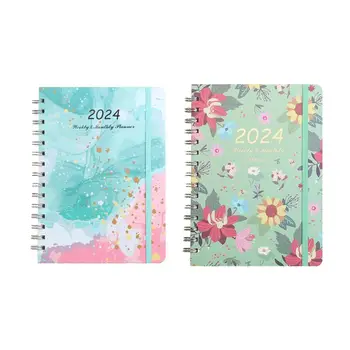 2024 Notebook Jurnal Jurnalul Planificator De 365 De Zile Programul De Organizator Portabil Notepad Bugetul De Carte Coreeană Papetărie