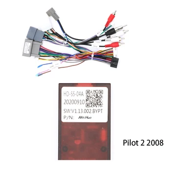 1-DVD Auto 2Din Adaptor Cablu de Bord Kit Pentru anul 2008, Polit 2 2012 CRV 2012 Civic Jucător de Radio