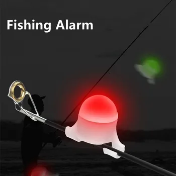 Pescuit de noapte Lumina de Alarmă Musca Pescuit Accesorii Electronice LED Alarme în aer liber Pește Linie de Viteze Indicator de Alertă Instrumente