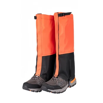 1 Pereche De Exterior Impermeabil Picior Acoperă Legging Reglabil Drumeții Picior Ghetre Turistic De Iarnă Pantofi De Zăpadă Capac Ține De Cald