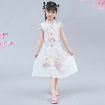 Fete Antic Chinez Super Zână Hanfu Copii Fata Copii Costum Tang Rochie Costum Copil Prințesă Chineză Stil De Rochie Etapă
