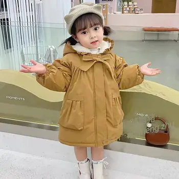 Babys Fete Plăcintă Pentru A Depăși Iarna Cald Sacou Din Bumbac Paltoane 2023 Noi Coreeană De Moda Pentru Copii Haine Plus Gros Copii Haine -20