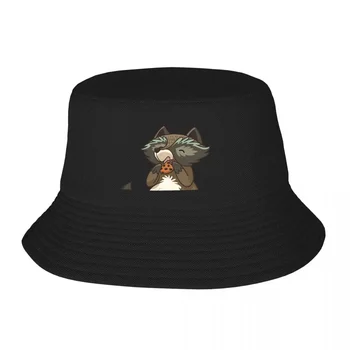 Amuzant Mic Raton Manca Cookie-Uri Găleată Pălării Panama Pentru Copii Bob Pălării Pescar Rece Pălării De Vară Pe Plajă Unisex Capace