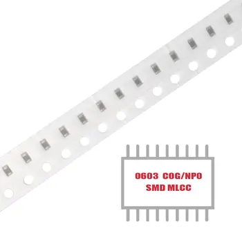 GRUPUL MEU 100BUC MLCC SMD CAPAC CER 0.47 PF 100V C0G/NP0 0603 Montare pe Suprafață Condensatoare Ceramice Multistrat în Stoc