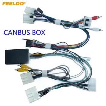 FEELDO Audio Stereo Auto 16PIN Android Cablu Adaptor cu Canbus Cutie Pentru Nissan Teana XV 04-07 CD/DVD Player Cablaj