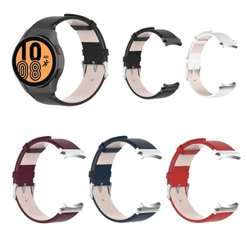 Ceas din piele Benzi de Eliberare Rapidă Curea pentru Galaxy Watch4 Smartwatch Curbat Curea Bratara 42mm/40mm Accesorii