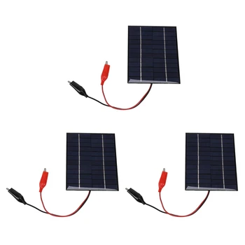 3X Panou Solar 5W 12V în aer liber DIY Celule Solare Încărcător de Polisiliciu Epoxidice Panouri 136X110MM De 9-12V Baterie Instrument