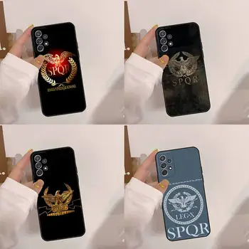 SPQR Imperiul Roman Legiunea Caz de Telefon Pentru Samsung A20 A22 A21S A01 A02 A6 A7 A8 A9 2018 A10 A11 A12 S E STAR CORE 4G Funda Shell
