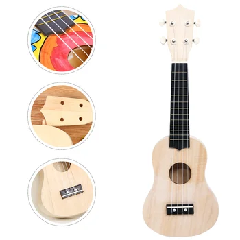Copii Instrumente Muzicale DIY Ukulele Kit de Asamblare Chitara Meserii Accesorii Handmade Copil