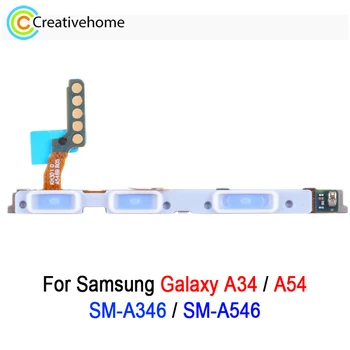 Original de Alimentare și Butonul de Volum Cablu Flex Pentru Samsung Galaxy A34 SM-A346 / A54 SM-A546