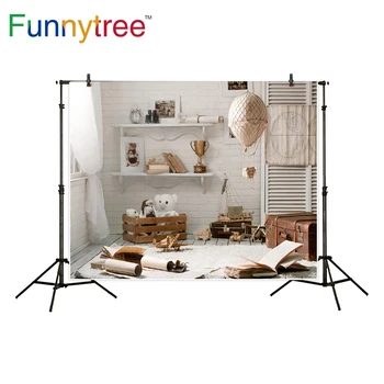 Funnytree fundal pentru studio foto Aventura cameră jucărie de călătorie copil accesorii fotografice, fondul photocall photobooth