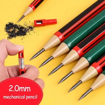 4buc 2.0 mm Creioane Mecanice Non Ascutit Creioane cu Ascutitoare Instrumente de Scris coreean Papetărie, Rechizite de Birou