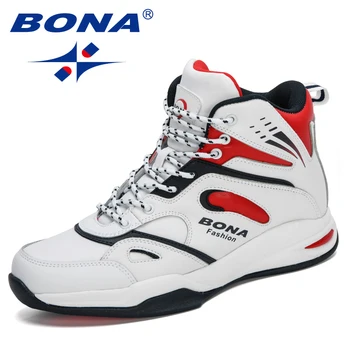 BONA New Sosire Pantofi de Baschet Bărbați Amortizare Lumina Adidași Modă Om Zapatos Hombre de Sport în aer liber Încălțăminte Masculino