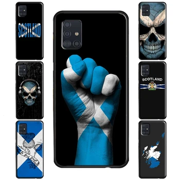 Scoția Drapelul Scoțian Caz Pentru Samsung Galaxy S20 FE S22 S21 Ultra S8 S9 S10 Nota 10 Plus S10e Nota 20 Ultra