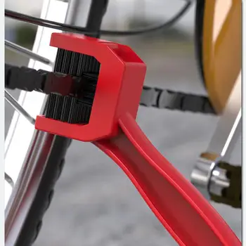 Motocicleta Lanț de Spălare Curat, Multi-scop, cu două capete de Lanț de Bicicletă Perie de Curățare Instrument Pentru E-bike