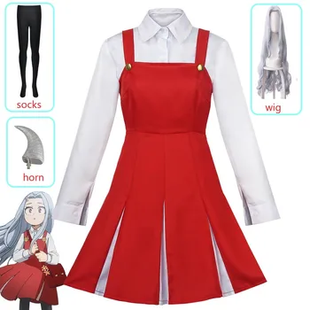 Anime Boku no Hero Mea Academia Sezonul 4 Eri Cosplay Costum de Uniformă Rochie Costum de Halloween Peruca Set Complet Tinuta