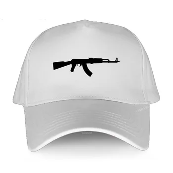 Men ' s Bumbac șapcă de baseball Adjuatable Pălărie stil casual AK-47 Kalashnikov Unisex confortabil scurt cozoroc pălărie de vară în aer liber capace