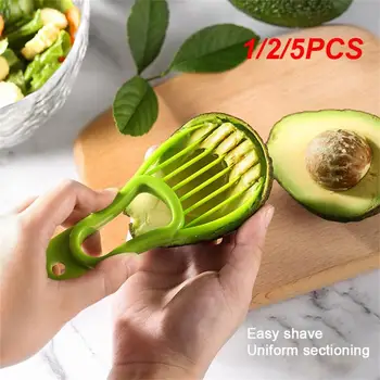 1/2/5PCS În 1 Avocado Slicer Shea Sonda Unt Fructe Polițist Cutter Pulpa Separator Multi-funcție de Plastic Cuțit de Bucătărie de Legume