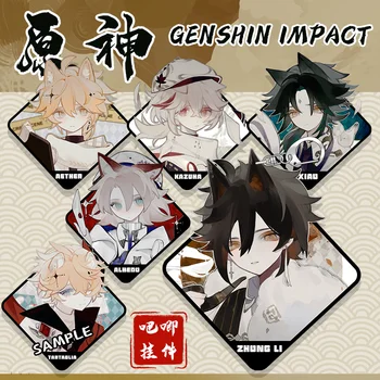 Anime Genshin Impact Tartaglia Xiao Eterul Kaedehara Kazuha Acrilice Breloc Cu Pandantiv Insigna Brosa Ace De Jucarii Si Cadouri Brelocuri