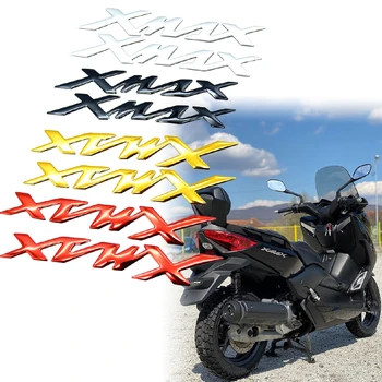 2 BUC Motociclete 3D Emblema LOGO-ul Insigna Chrome Autocolant Decalcomanii Autocolante pentru YMAHA Xmax 125 250 300 400 X Max 300 Accesorii