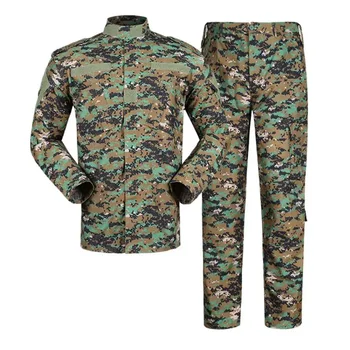 Digital Woodland Militare Uniformă De Luptă Cămașă Pantaloni Tactice În Aer Liber Instruire A Armatei Costum De Vânătoare Haine De Lucru Uniformă Militară