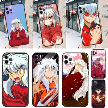 Inuyasha Japoneze Manga Anime Telefon Caz Pentru iPhone 13 11 12 14 15 Pro Max Mini XR XS X 7 8 Plus SE 2020 Capacul din Spate Fundas