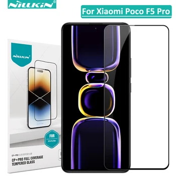 Nillkin pentru Xiaomi Poco F5 Pro Sticlă Călită,CP+Pro 2.5 D Deplină Acoperire Ecran de Protecție