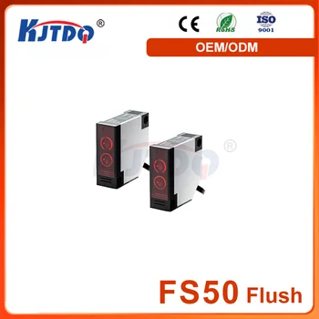 FS50 IP67 Sn 0,5 m 36V Reflexie Difuză Fotoelectric Senzor de Proximitate Cu Ieșire PNP NPN PNP