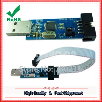 USBASP USBISP LC-01 51 AVR Programmer Adaptor 10 Pini Cablu USB ATMEGA8 Modulul de Bord