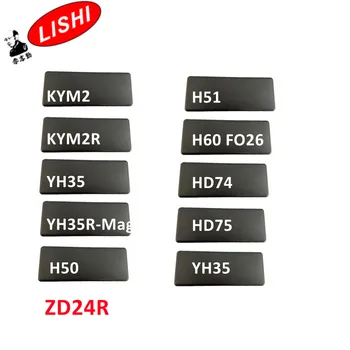 Lishi 2 in 1 Instrument HD74 75 YH35 H50 H51 KYM2R 2in1 Lishi Blocare Pic-k și Decodor Auto Lăcătuș Instrumente