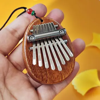 8 Cheie Degetul Mare Pian Kalimba Portabil Deget Copii Pian Instrument Muzical Mbira Cadou Pardoseală De Lemn/Acril Instrument Muzical Pandantiv