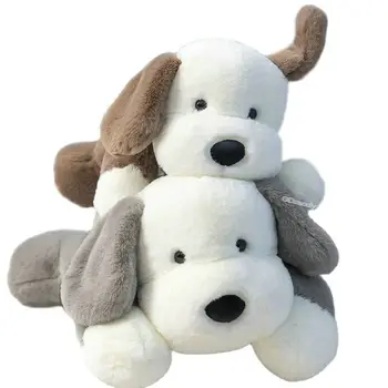 Moale Câine Drăguț de Pluș Umplute de Animale Desene animate de Mare Ureche Catelus Jucărie de Pluș Copil Potoli setea Dormi Papusa jucării pentru Boy Fata de Cadou de Ziua de nastere