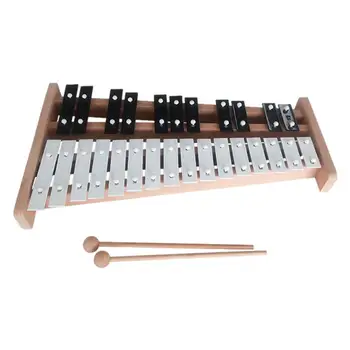 27 Note Xilofon, Glockenspiel Profesional Compact Pentru Iubitorii De Muzică Adulți Copii Xilofon, Glockenspiel Cu Ciocanele
