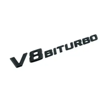 Auto Auto Emblema Vehicul Logo-ul BITURBO Elblem Insigna se Potrivesc Pentru Mercedes caroserie Autocolant