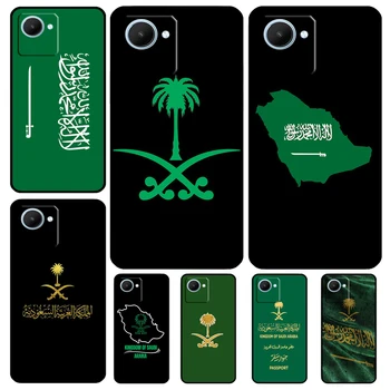 Kingdom of saudi Arabia Flag Caz Pentru Realme C33 C55 C30 C31 C35 C53 C11 C15 C25s C21Y GT Neo 5 3T 2T 9 10 11 Pro Plus