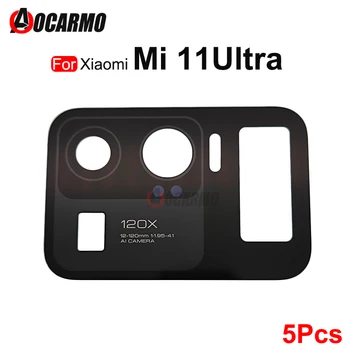 5PCS Pentru Xiaomi Mi 11 Ultra 11U Spate aparat de Fotografiat Lentilă Cu Adeziv Autocolant piesa de schimb