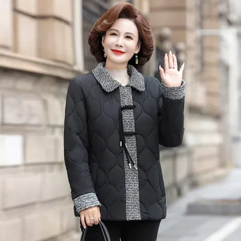 Femei Jacheta de Iarna Elegante coreean Rever pluș Sacouri Casual Vintage Liber Buzunarul Pardesiului de Moda de sex Feminin Haine Matlasate Strat